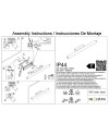 ANTIGA * APLIQUE LED IP44 4000K 18W NEGRO